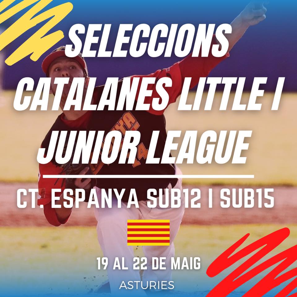 Les Seleccions Catalanes Little i Junior League a l’Estatal Sub-12 i Sub-15